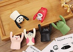 UgyDuky 6 Pack Cute Animal Cartoon Photo Clip Notes Messages Folder Note…