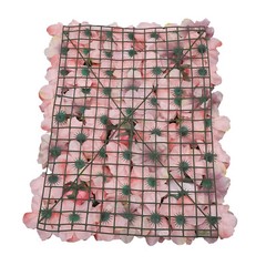 12 Pcs Flower Wall Panels Roses Hydrangeas Wedding Party Venue Backdrop Decor