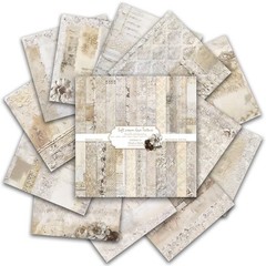 Wedding Scrapbook Paper 12×12, 24 Sheets Double-Sided Decorative A-Wedding