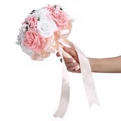 Artificial Bouquet Beautiful Simulation Flowers For Wedding Easy To Use