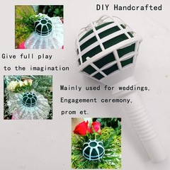 Arlai Box of 6, Bouquet Holders – Bridal Wedding Bouquet Holder Decoration DI…
