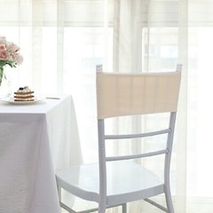 10 Beige Spandex STRETCHABLE CHAIR SASHES Wedding Party Decorations SALE