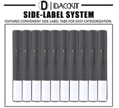 D DACCKIT 3600 Pockets Card Binder，Premium Large 36-Pocke Ringless Tradin