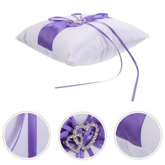 Fabric Ring Pillow Wedding Pillows for Kneeling Bridal Rings Bearer