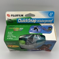 Fujifilm QuickSnap Waterproof 800 35mm Disposable Camera ✅Process Before 2003-07