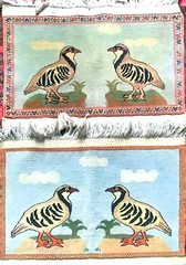 Afghan Wedding 💒 Rug💍 Size 80x50cm Design Couple married of a long time 🐦🕊️