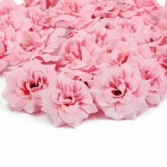 100PCS Artificial Rose Heads Flower Silk Party Wedding Fake Bouquet Decor US