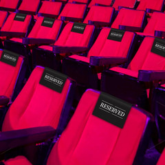 12 Pcs Reserved Seating Signs Reserved Chair Sign Printed Placeholder