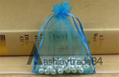 100Pcs Organza Wedding Party Favor Gift Candy Sheer Bags Jewelry Pouch