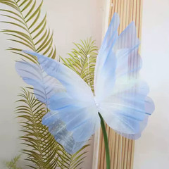 50cm Large Colorful Gauze Butterfly For Wedding Baptism Photography Backdrop NEW