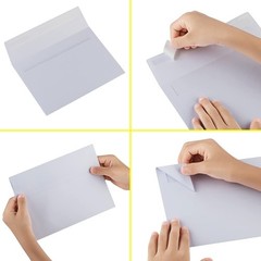 50 Pack White Envelopes – 5 x 7 Inch, A7, Card, Invitation & 5X7,