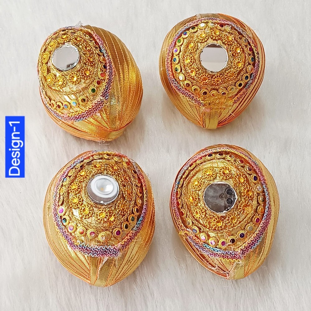 Decorated Coconut Shagun Nariyal, Shagun Nariyal for Wedding Engagement Pujja