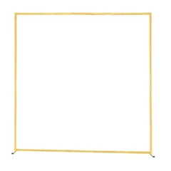 VEVOR Arch Backdrop Stand 6.6 x 6.6 ft Square Metal Arch Stand Wedding Party