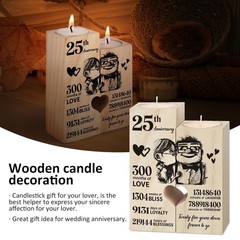 25th Wedding Anniversary Gift for Couple Silver Wedding Gifts for Wife Husband