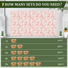 Flower Wall Panel Artificial Flower Wall Backdrop Flower Decoration 12 Pcs