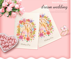 Wedding Invitation Card Candy Box Personalized Laser Cut Romantic Party Envelope