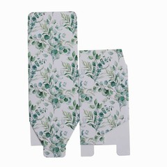 25 EUCALYPTUS Square 3″ x 3″ Favor BOXES Floral Printed Candy Holders Events