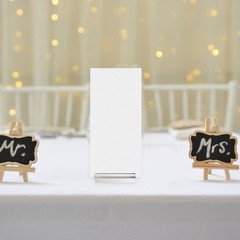 10 Pcs Table Sign Holder Cafe Restaurant Decorations Clear Acrylic Stand