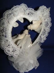 New Wilton Designer Series Crowning Glory Wedding Cake Top # 103-405
