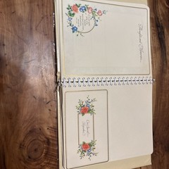 Hallmark VINTAGE Wedding Keepsake Album Photo Book Memories NEW 9″x11″