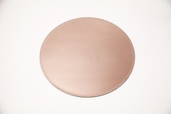 CLEARANCE ROSE GOLD ROUND MIRROR PLATES 20 AND 30CM WEDDING TABLE CENTREPIECES