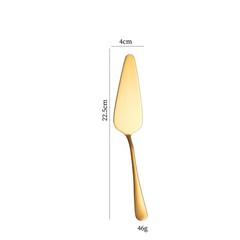 Durable Stainless Steel Cake Knife Spatula Set for Weddings Birthdays