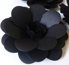Paper Flowers 3-D Handcrafted Wedding Party DIY Decor Craft Frames Nursery Wall
