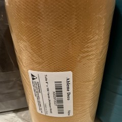 ICOSHOW Ableme Deco Tulle Fabric Rolls Brown Gold Teal Blue Polyester 6in