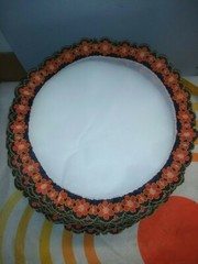 Nr. 183 Val Lace Doilies For Wedding Favors With Side Floral – Diameter 11 3/8in