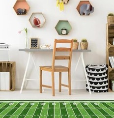 10 ft Football Field Floor Runner Football Party Decorations Long Football