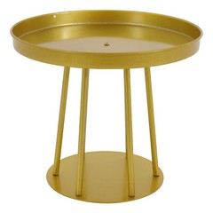 10Pcs 25/15cm Tall Gold Metal Flower Stand Circular for Table Centerpieces Decor