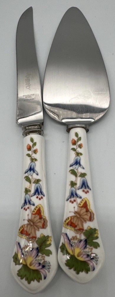 Aynsley Cottage Garden Cake Server Set