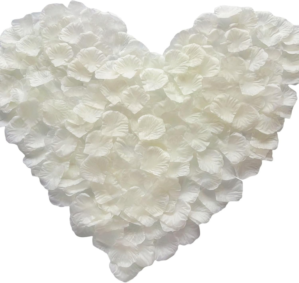 2200 PCS Fake Rose Petals for Wedding, Engagement, Proposal, Artificial Flower