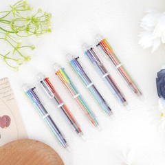 Easter Basket Stuffers 24 PCS Ballpoint Pens for School 6-in-1 Colored Pens