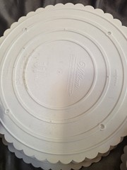 Wilton Circles of Strength Cake Separator Plates Scalloped 6” – 12” Lot of 7