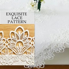 Lace Table Runner for Dining Table White for Wedding Holiday Party 16 x 70 In…