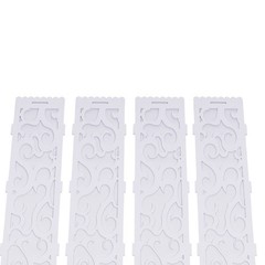 8Pcs Roman Pillars LED White Elegant Wedding Roman Decorative Column Set