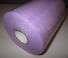 Tulle Roll Spool 6″ x 100 Yards (300FT) Wedding Party Decoration Light Purple