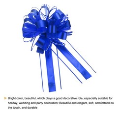 12pcs Extra Large 28cm Gift Bows Blue Ribbons for Christmas