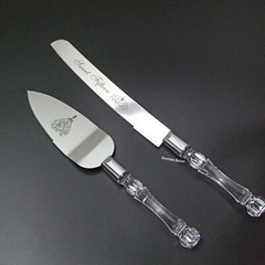 Quinceanera Cuchillos De Pastel Cake Knife Set Sweet 15 Silver Mis 15 Anos