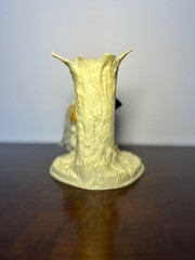 VINTAGE 1971 Wilton Bride & Groom Kissing On Tree Wedding Cake Topper Vase MCM