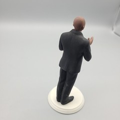 Wedding Cake Topper Weddingstar Porcelain Groom dark skin tone figurine 9489