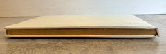 Vintage Dan Dee Guest Book NOS Unmarked Cream Flowers ~8.5×5.5″ Wedding Party