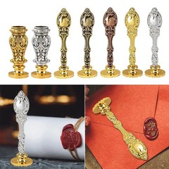 Wax Seal Handle Metal Roman Column Stamp Craft Supplies for Wedding Invitations