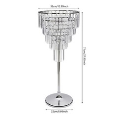 5 Tier Desktop Round Flower Stand Flower Arrangement Decor 12.99*27.95in Weeding