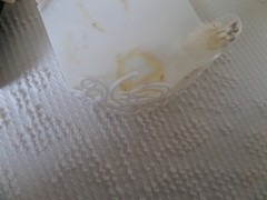 Vintage Wilton 25th Wedding Anniversay Cake topper pieces – needs work