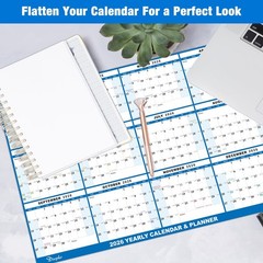 32″x48″ Academic Wall Calendar 2026-2027, 12 Months Large Calendar, Wet & Dry…