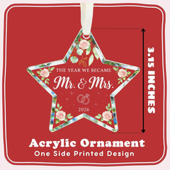 Bridal Shower Gifts, Wedding Gifts for Couples 2026, Engagement Ornament
