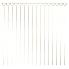 40 Pcs Metal Flower Card Holder Floral Decorative Arrangement Picks