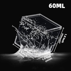 Small Acrylic Box Clear Boxes with Lid Acrylic Display Candy Boxes 45x45x45mm